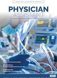 Titelbild der Ausgabe 2/2026 von Physician Assistant. Diese Zeitschrift und viele weitere Pflegezeitschriften und medizinische Fachzeitschriften als Abo oder epaper bei United Kiosk online kaufen.