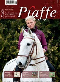 Titelbild der Ausgabe 1/2023 von Piaffe. Diese Zeitschrift und viele weitere Sportmagazine als Abo oder epaper bei United Kiosk online kaufen.