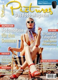 Titelbild der Ausgabe 6/2023 von Pictures Magazin. Diese Zeitschrift und viele weitere Audiomagazine, Filmmagazine und Fotozeitschriften als Abo oder epaper bei United Kiosk online kaufen.