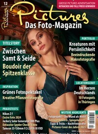 Titelbild der Ausgabe 12/2023 von Pictures Magazin. Diese Zeitschrift und viele weitere Audiomagazine, Filmmagazine und Fotozeitschriften als Abo oder epaper bei United Kiosk online kaufen.