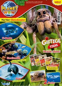 Titelbild der Ausgabe 6/2025 von Planet Wow. Diese Zeitschrift und viele weitere Jugendzeitschriften und Kinderzeitschriften als Abo oder epaper bei United Kiosk online kaufen.