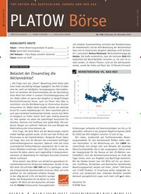 Titelbild der Ausgabe 138/2023 von PLATOW Börse. Diese Zeitschrift und viele weitere Businessmagazine als Abo oder epaper bei United Kiosk online kaufen.