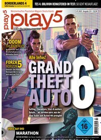 Titelbild der Ausgabe 7/2025 von Play5. Diese Zeitschrift und viele weitere Computerzeitschriften, Tabletmagazine und Smartphonemagazine als Abo oder epaper bei United Kiosk online kaufen.