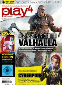 Titelbild der Ausgabe 9/2020 von Play5. Diese Zeitschrift und viele weitere Computerzeitschriften, Tabletmagazine und Smartphonemagazine als Abo oder epaper bei United Kiosk online kaufen.