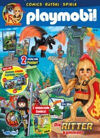Titelbild der Ausgabe 25/2026 von Playmobil Magazin. Diese Zeitschrift und viele weitere Jugendzeitschriften und Kinderzeitschriften als Abo oder epaper bei United Kiosk online kaufen.