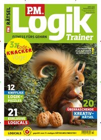 Titelbild der Ausgabe 3/2026 von PM Logik Trainer. Diese Zeitschrift und viele weitere Reisemagazine, Freizeitmagazine und Wissensmagazine als Abo oder epaper bei United Kiosk online kaufen.