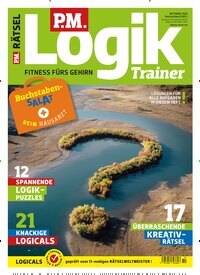 Titelbild der Ausgabe 10/2025 von PM Logik Trainer. Diese Zeitschrift und viele weitere Reisemagazine, Freizeitmagazine und Wissensmagazine als Abo oder epaper bei United Kiosk online kaufen.