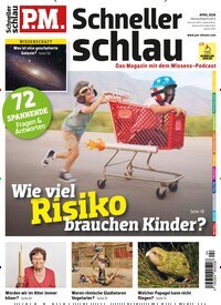 Titelbild der Ausgabe 4/2026 von PM Schneller schlau. Diese Zeitschrift und viele weitere Reisemagazine, Freizeitmagazine und Wissensmagazine als Abo oder epaper bei United Kiosk online kaufen.