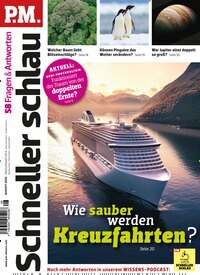 Titelbild der Ausgabe 8/2025 von PM Schneller schlau. Diese Zeitschrift und viele weitere Reisemagazine, Freizeitmagazine und Wissensmagazine als Abo oder epaper bei United Kiosk online kaufen.