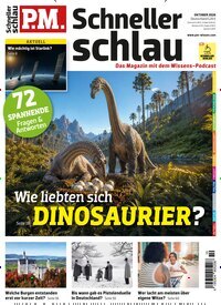 Titelbild der Ausgabe 10/2026 von PM Schneller schlau. Diese Zeitschrift und viele weitere Reisemagazine, Freizeitmagazine und Wissensmagazine als Abo oder epaper bei United Kiosk online kaufen.