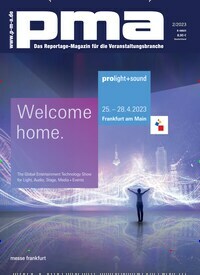 Titelbild der Ausgabe 2/2023 von pma Production Management. Diese Zeitschrift und viele weitere Kunstmagazine und Kulturmagazine als Abo oder epaper bei United Kiosk online kaufen.