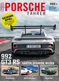 Titelbild der Ausgabe 1/2023 von Porsche Fahrer. Diese Zeitschrift und viele weitere Automagazine und Motorradzeitschriften als Abo oder epaper bei United Kiosk online kaufen.