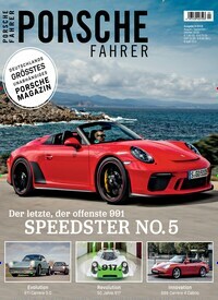 Titelbild der Ausgabe 4/2019 von Porsche Fahrer. Diese Zeitschrift und viele weitere Automagazine und Motorradzeitschriften als Abo oder epaper bei United Kiosk online kaufen.