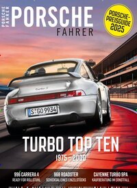 Titelbild der Ausgabe 4/2025 von Porsche Fahrer. Diese Zeitschrift und viele weitere Automagazine und Motorradzeitschriften als Abo oder epaper bei United Kiosk online kaufen.