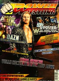 Titelbild der Ausgabe 1/2023 von Power Wrestling. Diese Zeitschrift und viele weitere Sportmagazine als Abo oder epaper bei United Kiosk online kaufen.