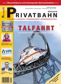 Titelbild der Ausgabe 1/2026 von Privatbahn Magazin. Diese Zeitschrift und viele weitere Logistikmagazine und Medienmagazine als Abo oder epaper bei United Kiosk online kaufen.