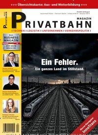 Titelbild der Ausgabe 4/2026 von Privatbahn Magazin. Diese Zeitschrift und viele weitere Logistikmagazine und Medienmagazine als Abo oder epaper bei United Kiosk online kaufen.