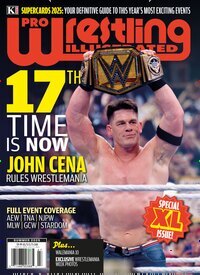 Titelbild der Ausgabe 7/2025 von Pro Wrestling Illustrated. Diese Zeitschrift und viele weitere Sportmagazine als Abo oder epaper bei United Kiosk online kaufen.