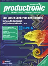 Titelbild der Ausgabe 1/2021 von productronic. Diese Zeitschrift und viele weitere Industriemagazine und Handwerkmagazine als Abo oder epaper bei United Kiosk online kaufen.