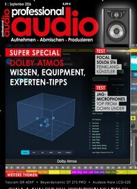 Titelbild der Ausgabe 5/2026 von professional audio. Diese Zeitschrift und viele weitere Audiomagazine, Filmmagazine und Fotozeitschriften als Abo oder epaper bei United Kiosk online kaufen.