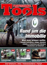 Titelbild der Ausgabe 1/2026 von Professional Tools. Diese Zeitschrift und viele weitere Gartenzeitschriften und Wohnzeitschriften als Abo oder epaper bei United Kiosk online kaufen.
