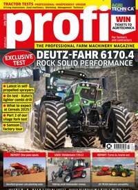 Titelbild der Ausgabe 7/2025 von profi magazine UK. Diese Zeitschrift und viele weitere Automagazine und Motorradzeitschriften als Abo oder epaper bei United Kiosk online kaufen.