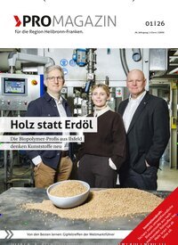 Titelbild der Ausgabe 1/2026 von PROMAGAZIN. Diese Zeitschrift und viele weitere Businessmagazine als Abo oder epaper bei United Kiosk online kaufen.