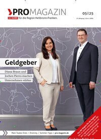 Titelbild der Ausgabe 5/2025 von PROMAGAZIN. Diese Zeitschrift und viele weitere Businessmagazine als Abo oder epaper bei United Kiosk online kaufen.