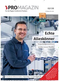 Titelbild der Ausgabe 5/2026 von PROMAGAZIN. Diese Zeitschrift und viele weitere Businessmagazine als Abo oder epaper bei United Kiosk online kaufen.