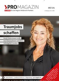 Titelbild der Ausgabe 6/2025 von PROMAGAZIN. Diese Zeitschrift und viele weitere Businessmagazine als Abo oder epaper bei United Kiosk online kaufen.