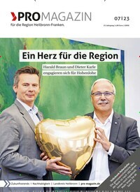 Titelbild der Ausgabe 7/2023 von PROMAGAZIN. Diese Zeitschrift und viele weitere Businessmagazine als Abo oder epaper bei United Kiosk online kaufen.
