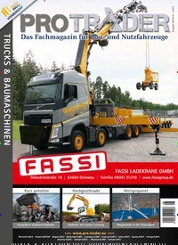 Titelbild der Ausgabe 8/2018 von PROTRADER. Diese Zeitschrift und viele weitere Automagazine und Motorradzeitschriften als Abo oder epaper bei United Kiosk online kaufen.