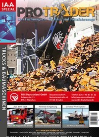 Titelbild der Ausgabe 11/2018 von PROTRADER. Diese Zeitschrift und viele weitere Automagazine und Motorradzeitschriften als Abo oder epaper bei United Kiosk online kaufen.