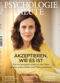 Titelbild der Ausgabe 5/2018 von Psychologie Heute. Diese Zeitschrift und viele weitere Reisemagazine, Freizeitmagazine und Wissensmagazine als Abo oder epaper bei United Kiosk online kaufen.