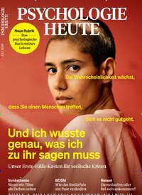 Titelbild der Ausgabe 7/2026 von Psychologie Heute. Diese Zeitschrift und viele weitere Reisemagazine, Freizeitmagazine und Wissensmagazine als Abo oder epaper bei United Kiosk online kaufen.