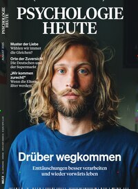 Titelbild der Ausgabe 8/2025 von Psychologie Heute. Diese Zeitschrift und viele weitere Reisemagazine, Freizeitmagazine und Wissensmagazine als Abo oder epaper bei United Kiosk online kaufen.