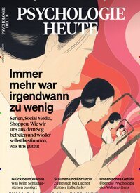 Titelbild der Ausgabe 8/2026 von Psychologie Heute. Diese Zeitschrift und viele weitere Reisemagazine, Freizeitmagazine und Wissensmagazine als Abo oder epaper bei United Kiosk online kaufen.