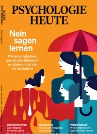 Titelbild der Ausgabe 10/2022 von Psychologie Heute. Diese Zeitschrift und viele weitere Reisemagazine, Freizeitmagazine und Wissensmagazine als Abo oder epaper bei United Kiosk online kaufen.