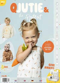 Titelbild der Ausgabe 1/2025 von Qjutie & the Qjutest. Diese Zeitschrift und viele weitere Modemagazine und DIY-Magazine als Abo oder epaper bei United Kiosk online kaufen.
