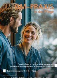 Titelbild der Ausgabe 1/2026 von QM-Praxis in der Pflege. Diese Zeitschrift und viele weitere Pflegezeitschriften und medizinische Fachzeitschriften als Abo oder epaper bei United Kiosk online kaufen.