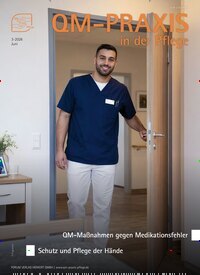 Titelbild der Ausgabe 3/2026 von QM-Praxis in der Pflege. Diese Zeitschrift und viele weitere Pflegezeitschriften und medizinische Fachzeitschriften als Abo oder epaper bei United Kiosk online kaufen.