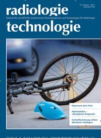 Titelbild der Ausgabe 3/2026 von radiologie technologie. Diese Zeitschrift und viele weitere Pflegezeitschriften und medizinische Fachzeitschriften als Abo oder epaper bei United Kiosk online kaufen.