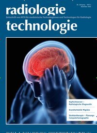 Titelbild der Ausgabe 4/2025 von radiologie technologie. Diese Zeitschrift und viele weitere Pflegezeitschriften und medizinische Fachzeitschriften als Abo oder epaper bei United Kiosk online kaufen.