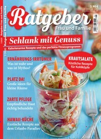 Titelbild der Ausgabe 1/2020 von Ratgeber Frau und Familie. Diese Zeitschrift und viele weitere Frauenzeitschriften als Abo oder epaper bei United Kiosk online kaufen.