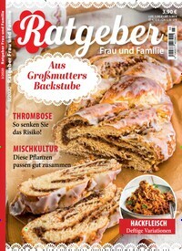 Titelbild der Ausgabe 3/2020 von Ratgeber Frau und Familie. Diese Zeitschrift und viele weitere Frauenzeitschriften als Abo oder epaper bei United Kiosk online kaufen.