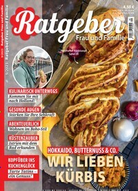 Titelbild der Ausgabe 9/2023 von Ratgeber Frau und Familie. Diese Zeitschrift und viele weitere Frauenzeitschriften als Abo oder epaper bei United Kiosk online kaufen.