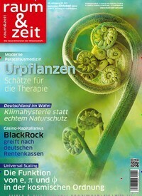Titelbild der Ausgabe 221/2019 von raum&zeit. Diese Zeitschrift und viele weitere Reisemagazine, Freizeitmagazine und Wissensmagazine als Abo oder epaper bei United Kiosk online kaufen.