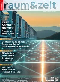 Titelbild der Ausgabe 260/2026 von raum&zeit. Diese Zeitschrift und viele weitere Reisemagazine, Freizeitmagazine und Wissensmagazine als Abo oder epaper bei United Kiosk online kaufen.