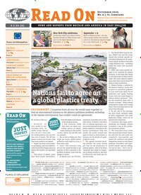Titelbild der Ausgabe 9/2025 von Read on. Diese Zeitschrift und viele weitere Reisemagazine, Freizeitmagazine und Wissensmagazine als Abo oder epaper bei United Kiosk online kaufen.