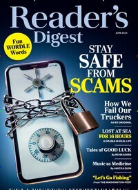 Titelbild der Ausgabe 5/2023 von Readers Digest. Diese Zeitschrift und viele weitere Lifestylemagazine und Peoplemagazine als Abo oder epaper bei United Kiosk online kaufen.